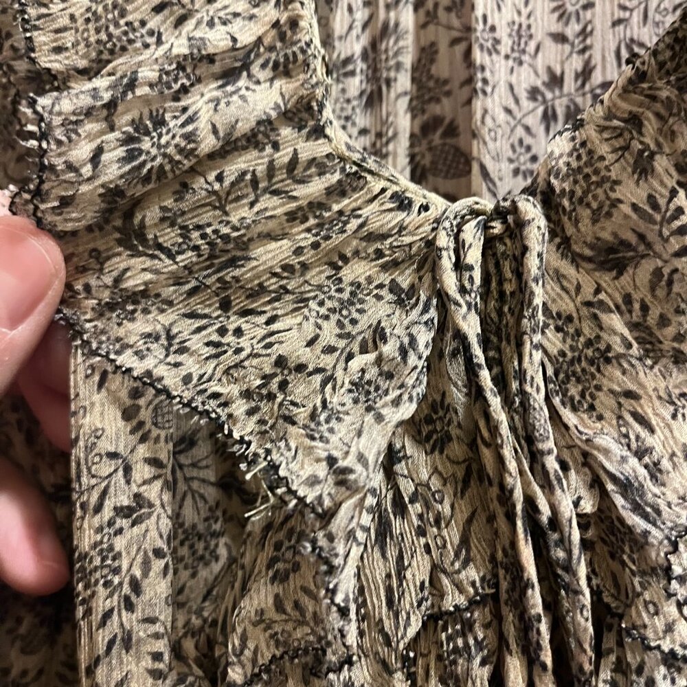 DOEN Antoinette Dress in Chamomile Garden Bloom (size M) - Picture 4 of 7